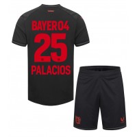 Fotbalové Dres Bayer Leverkusen Exequiel Palacios #25 Dětské Domácí 2023-24 Krátký Rukáv (+ trenýrky)